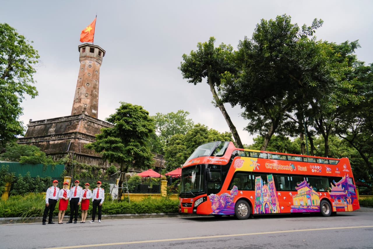 City Sightseeing Hanoi Hop-on Hop-off Bus Tour - main image