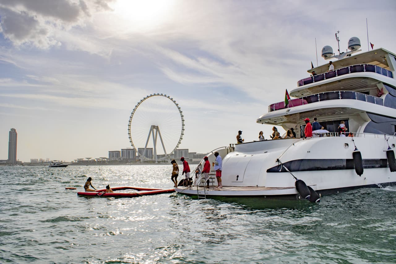 Dubai Marina Luxury Super Yacht Cruise - main image