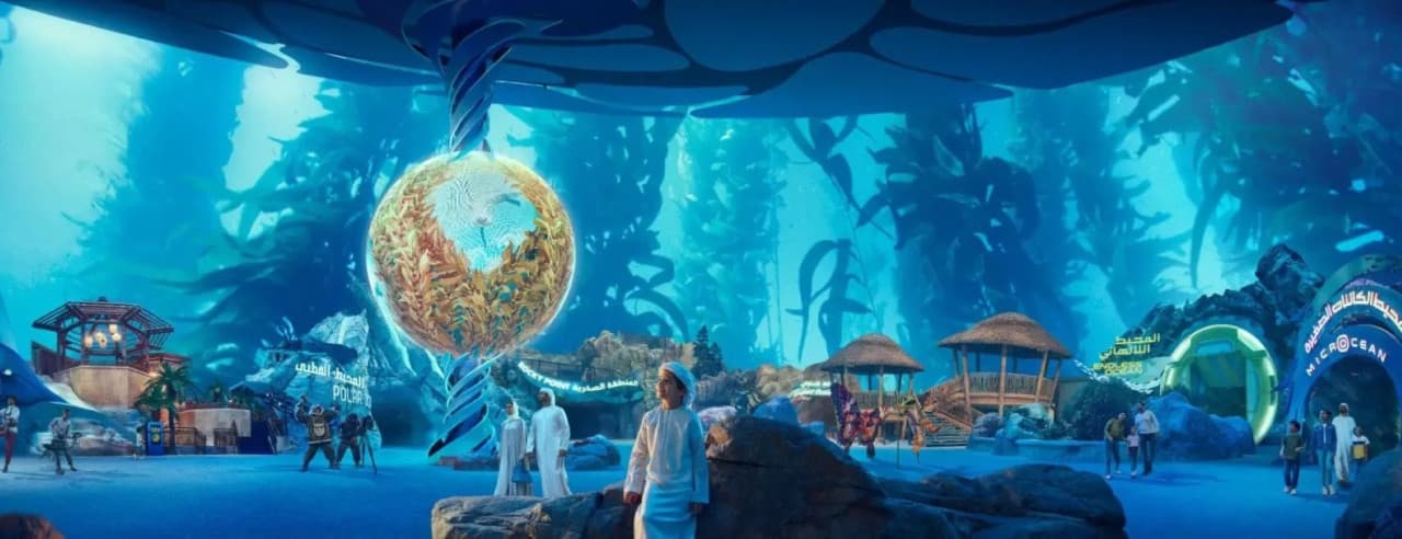 COMBO: SeaWorld Abu Dhabi + Louvre Abu Dhabi Tickets - main image