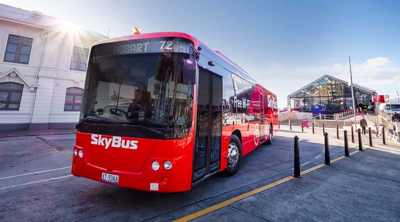 SkyBus Hobart City Express Airport Transfer - main image