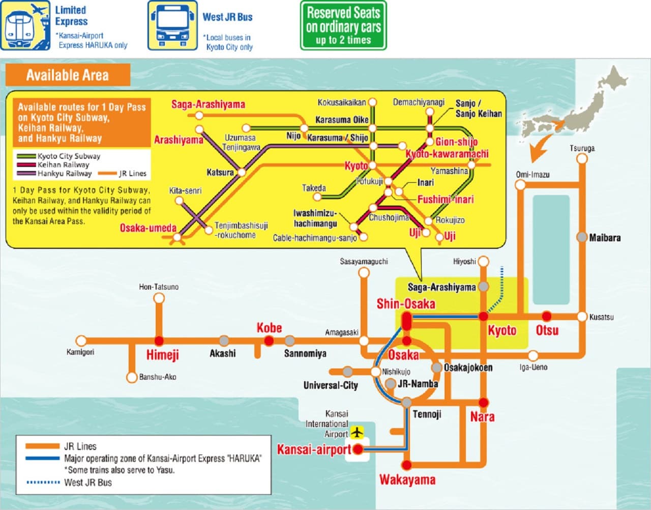JR Kansai Area Pass - image 7