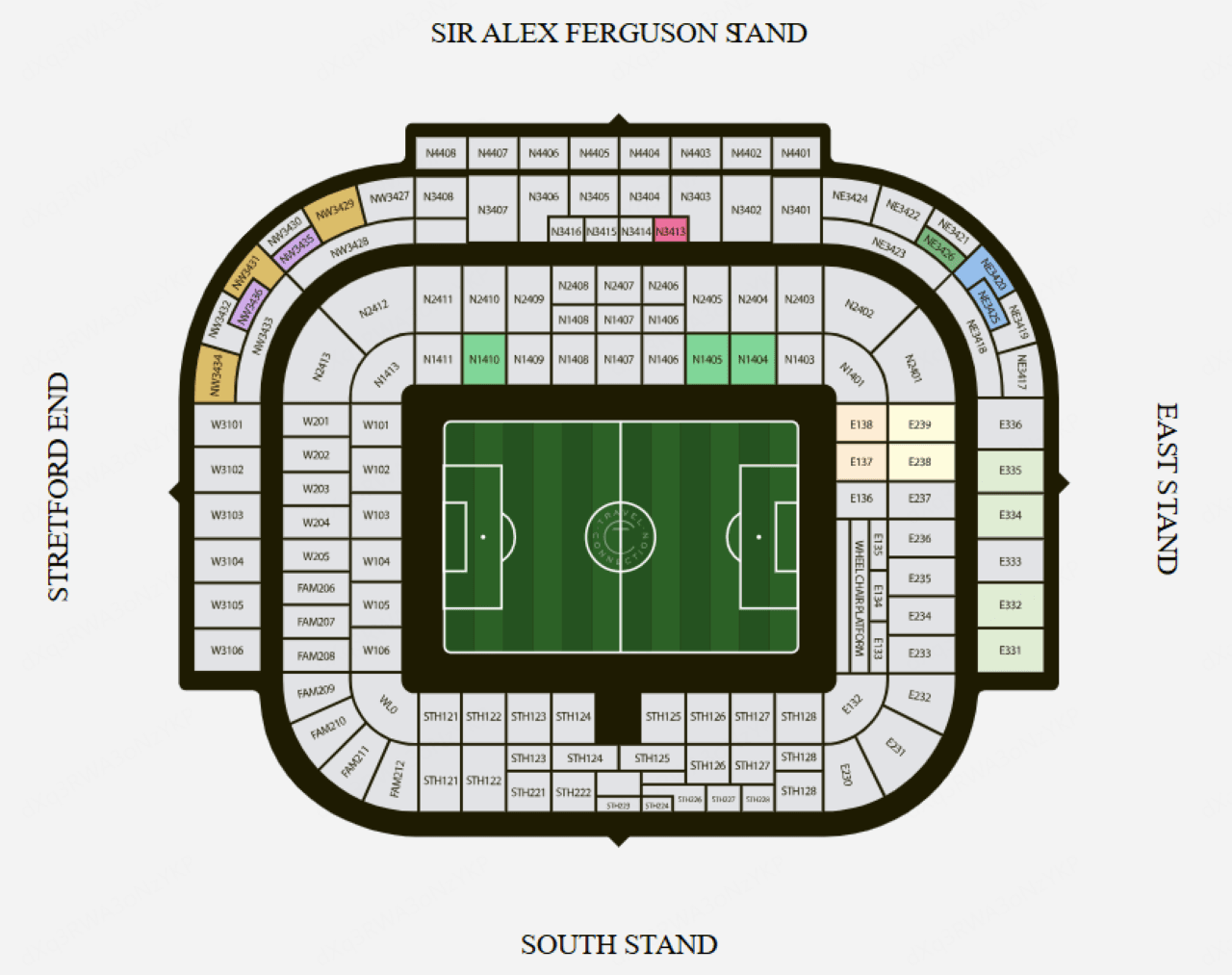 Premier League Football - Manchester United FC Match Ticket at Old Trafford Stadium - image 4