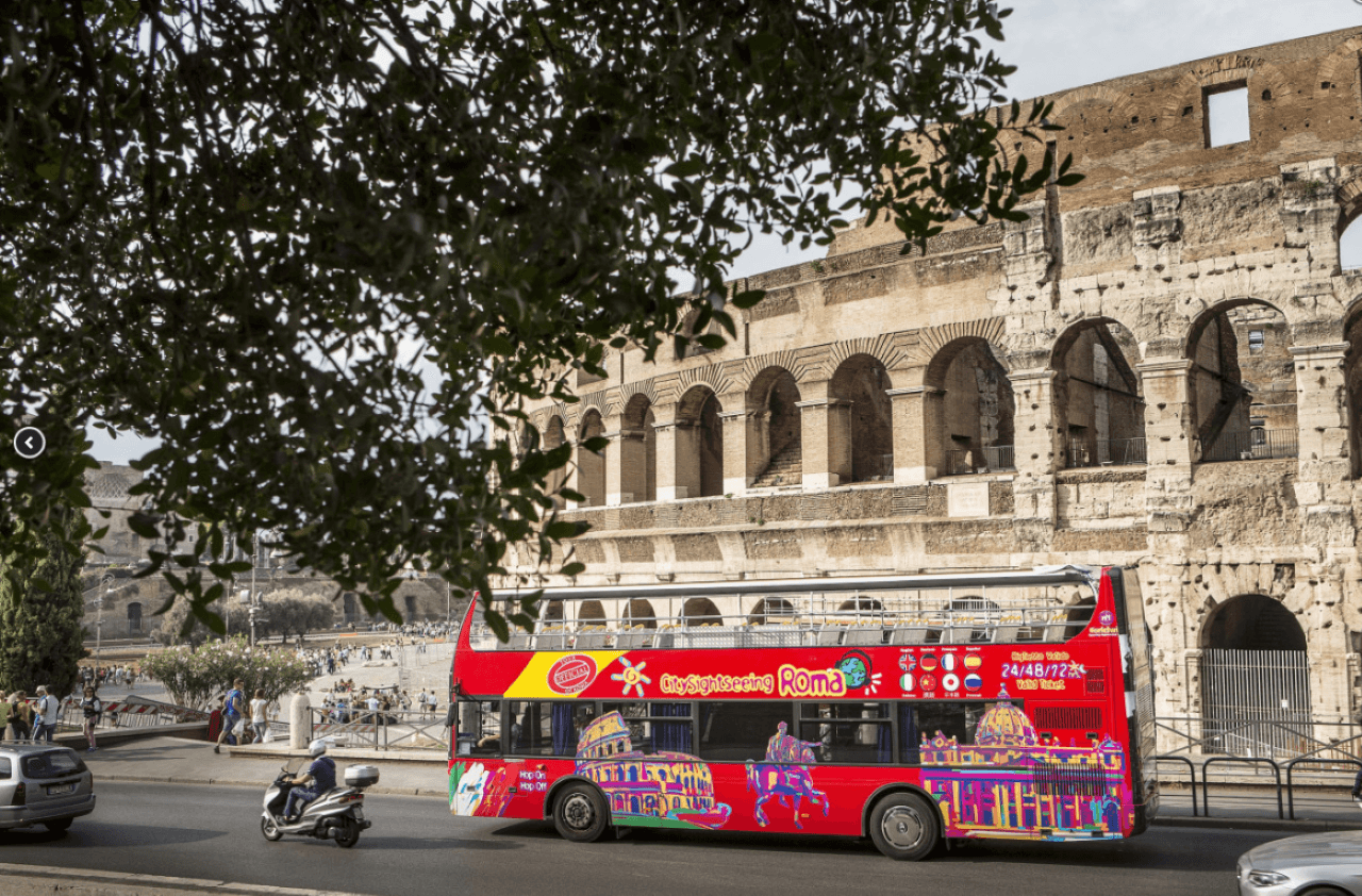 City Sightseeing Rome Hop-on Hop-off Bus Tour with Colosseum, Vatican Museums, and Sistine Chapel - image 2