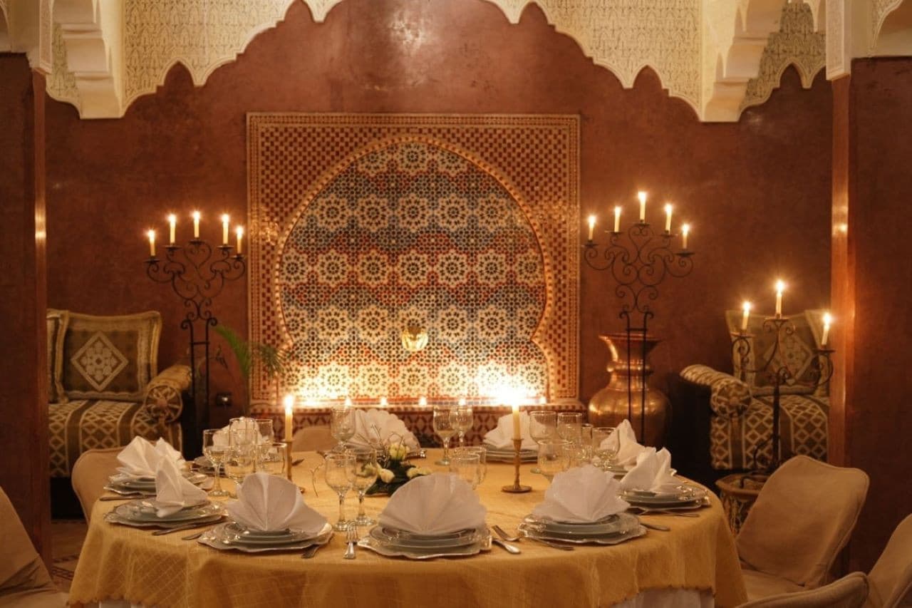 Palais Arabe Restaurant Dining Experience with Round Trip Transfers from Marrakech - imagen principal