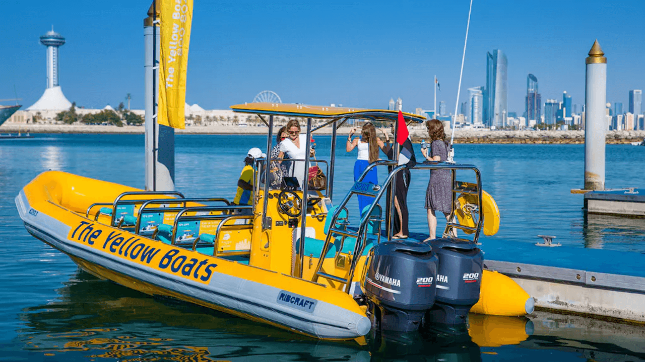 The Yellow Boats Abu Dhabi Speedboat Tour - imagen 12