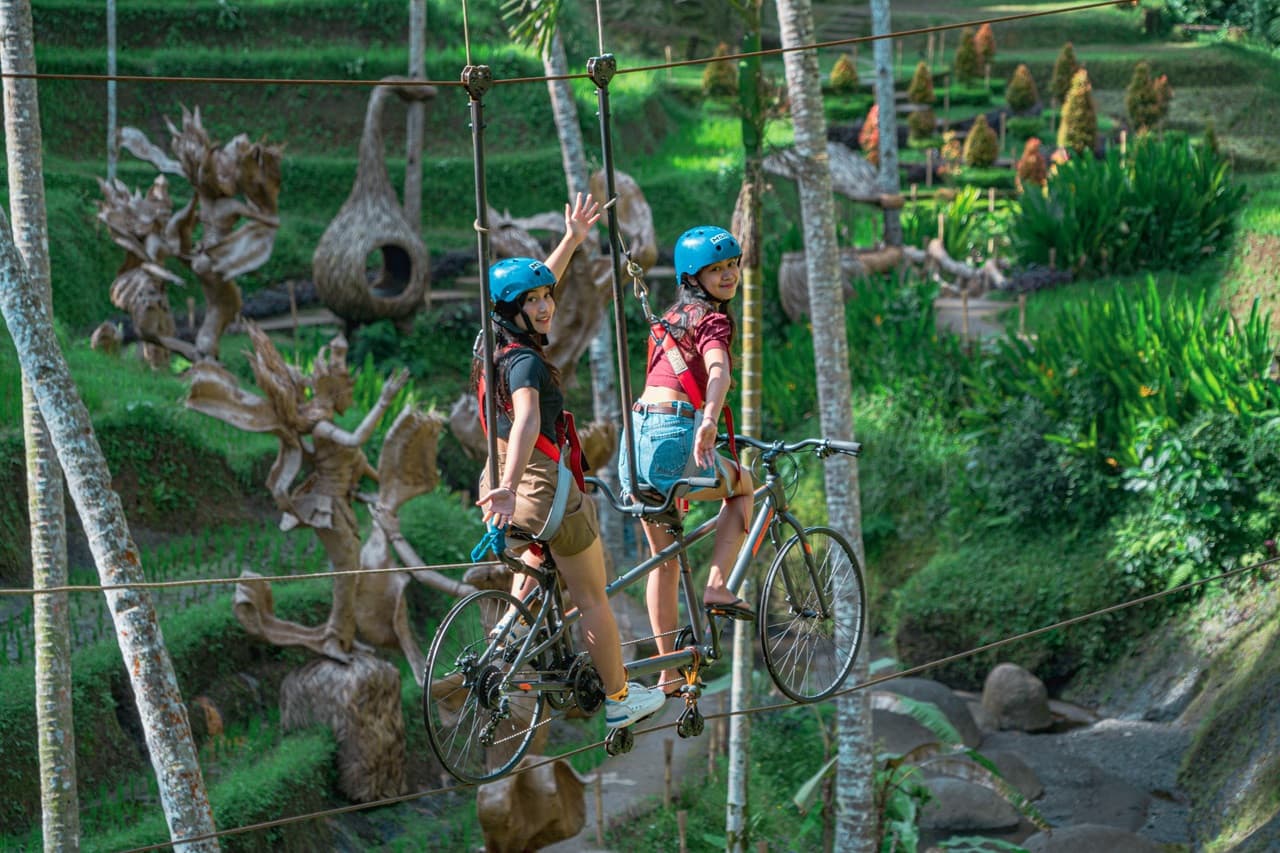 Alas Harum Bali: Swing, Skybike, and Zipline - image 8