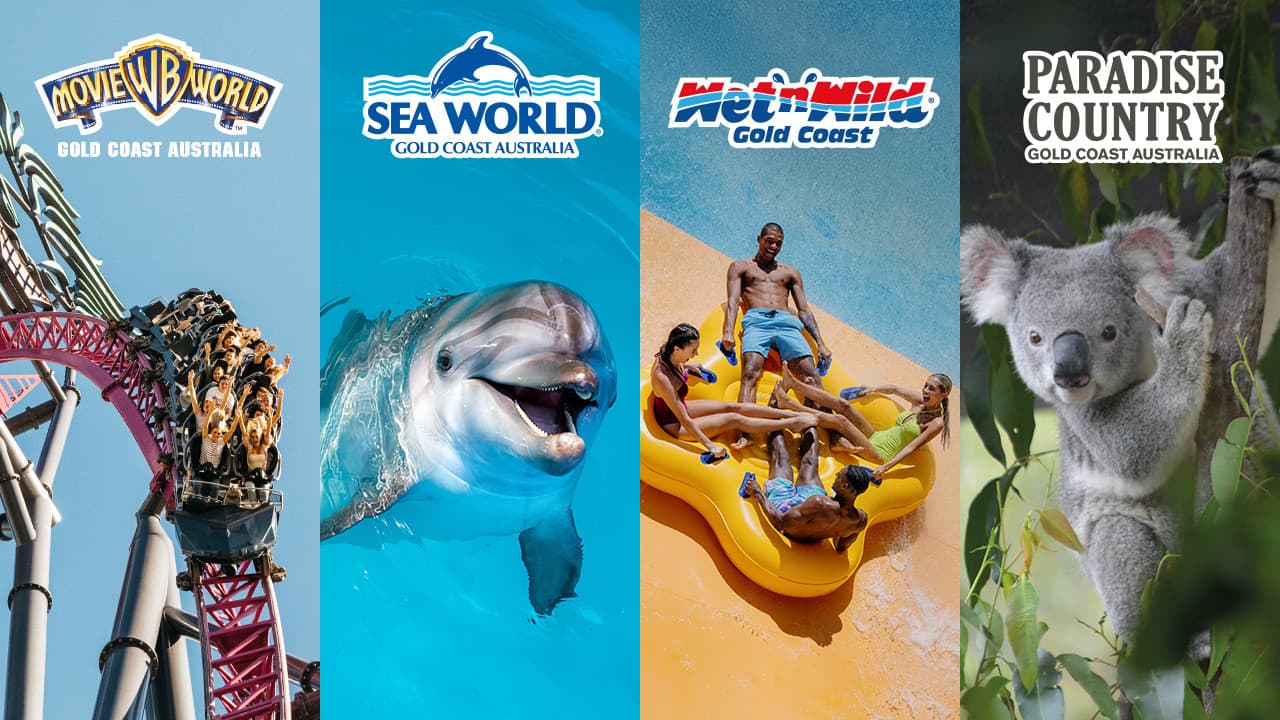Gold Coast Warner Bros. Movie World, Sea World, Paradise Country and Wet'n'Wild Multiday Pass - main image