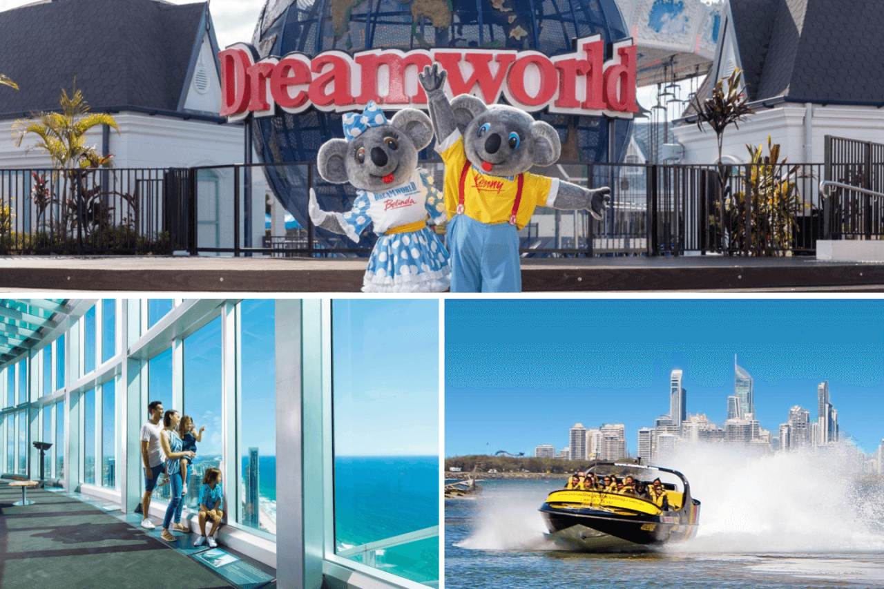 COMBO: Dreamworld + Skypoint + Paradise Jet Boating in Gold Coast - main image