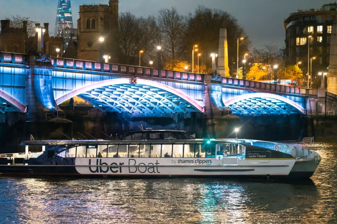 River Thames Uber Boat Ride with London Cable Car Ticket - main image