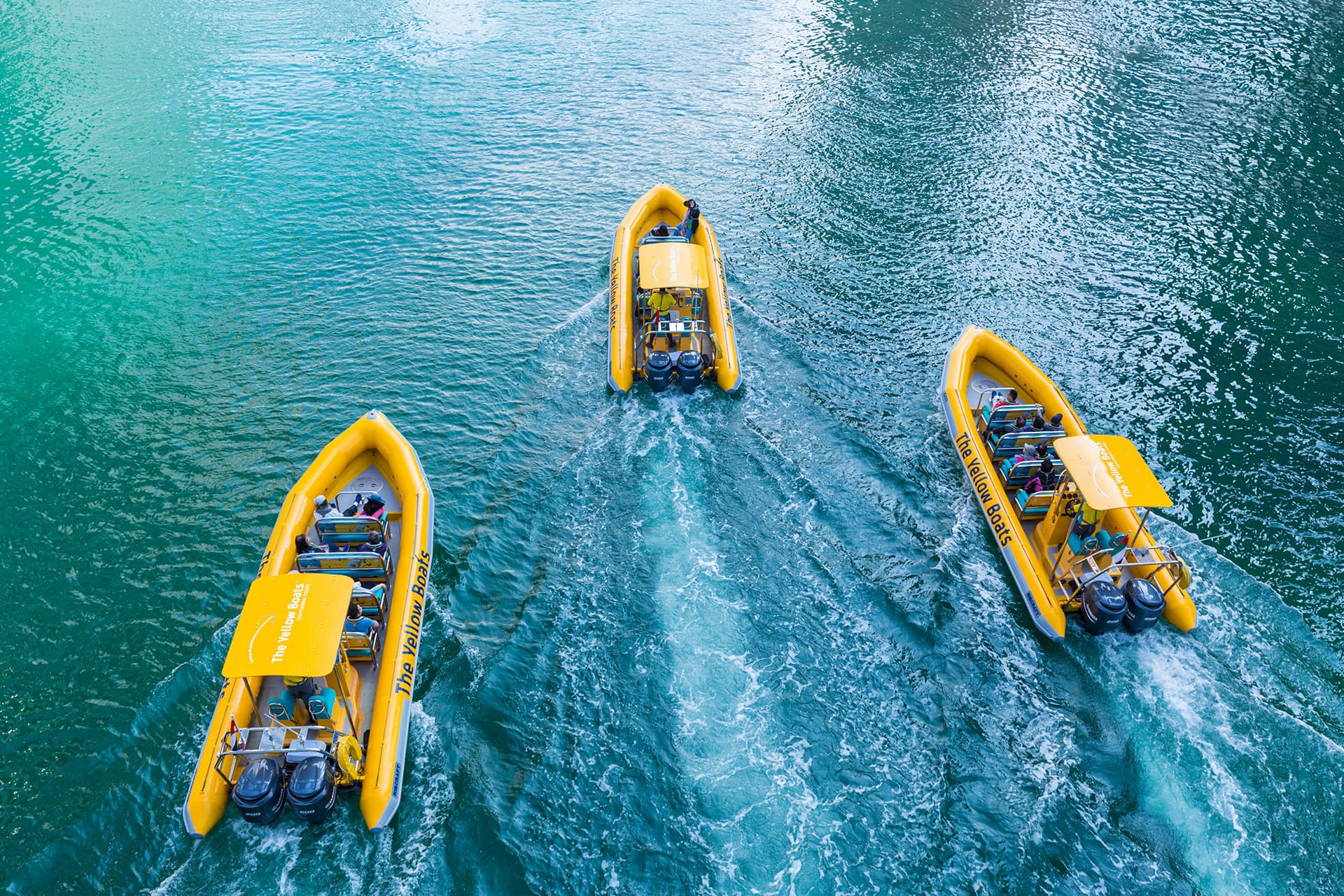 The Yellow Boats Abu Dhabi Speedboat Tour - imagen 4
