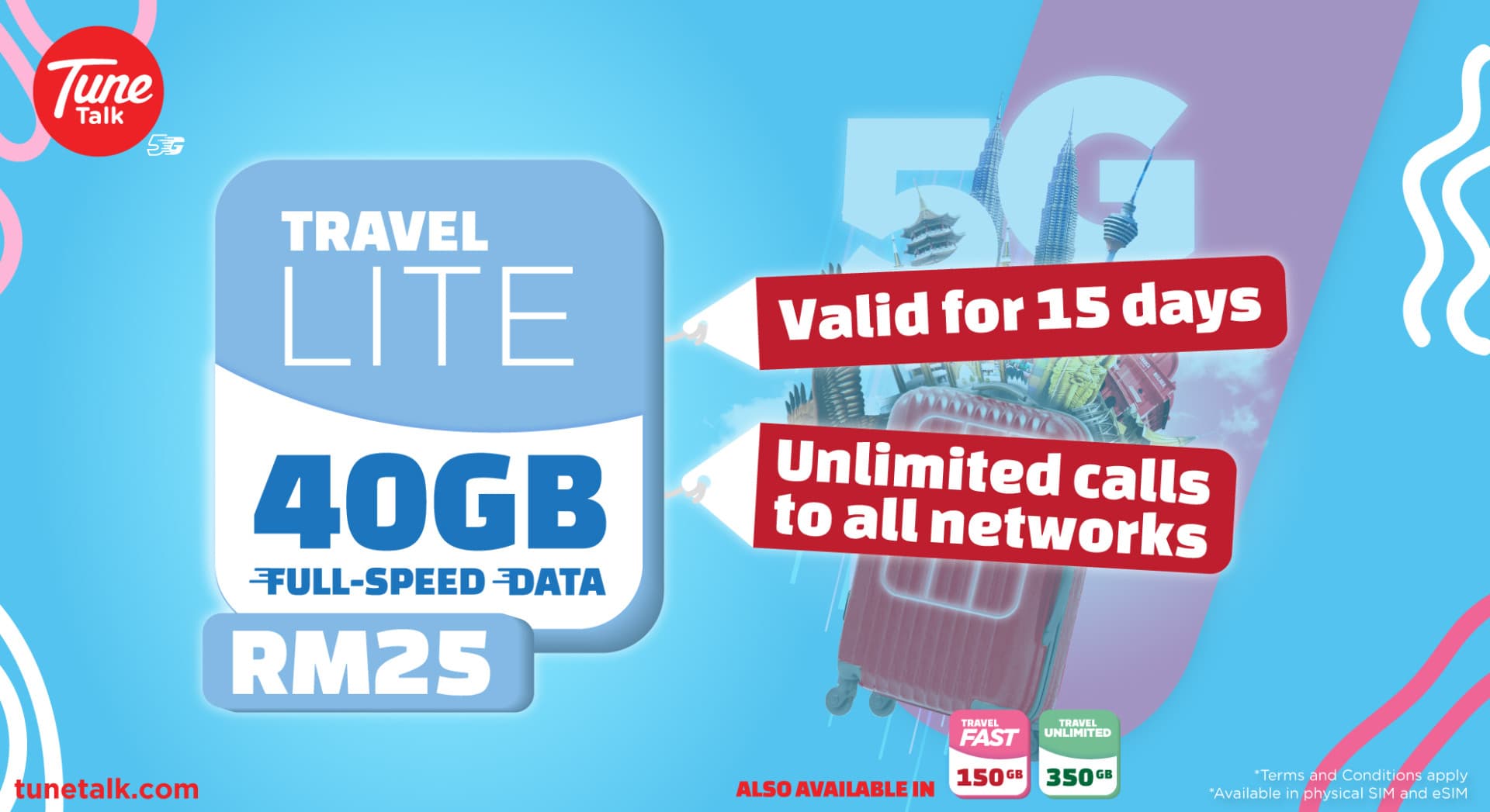 Malaysia 5G SIM Card (Kuala Lumpur International Airport Terminal 2 Pickup) - main image