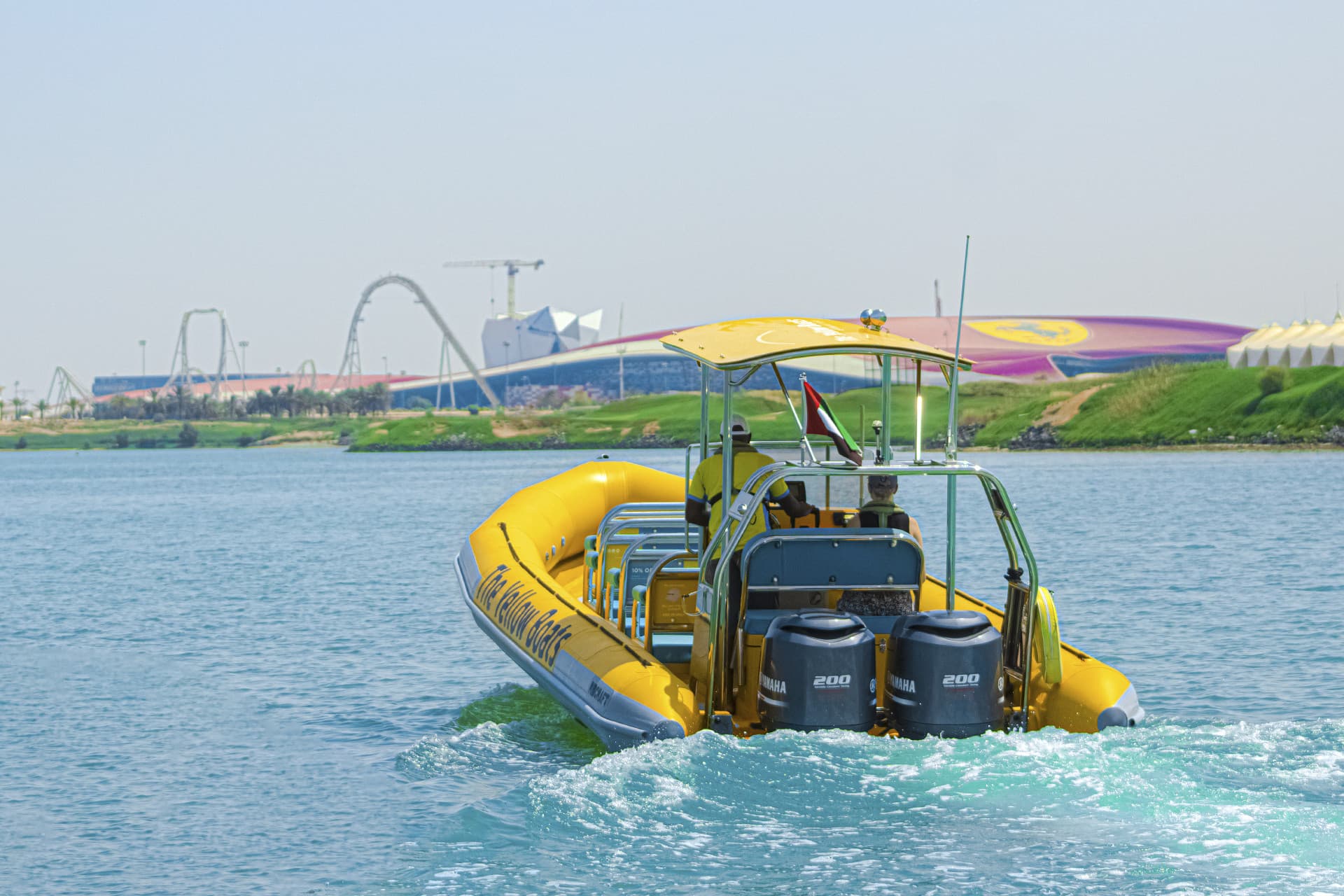 The Yellow Boats Abu Dhabi Speedboat Tour - imagen 11