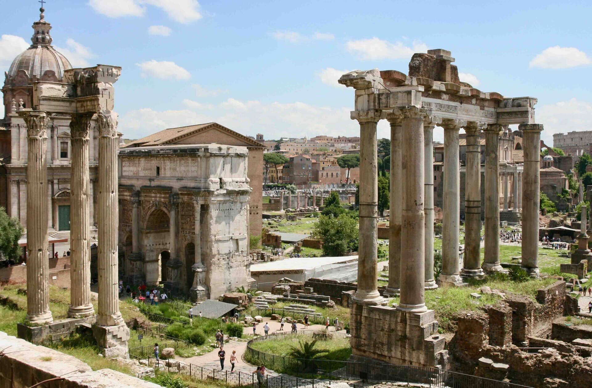 Tour autoguiado con audioguía en Roma: Coliseo, Foro Romano y Monte Palatino - imagen principal