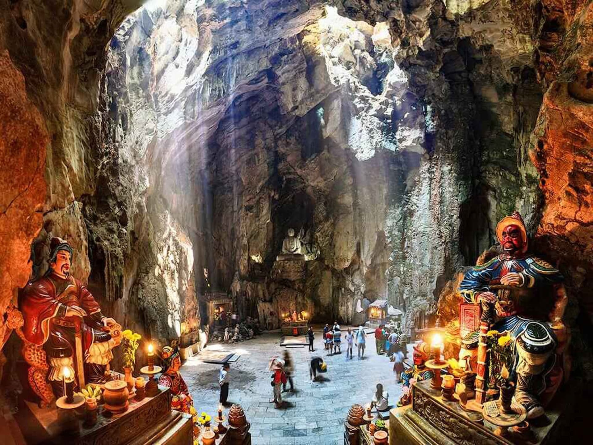 Marble Mountain, Hoi An Ancient Town and Coconut Forest Basket Boat Ride Experience from Da Nang - image 5