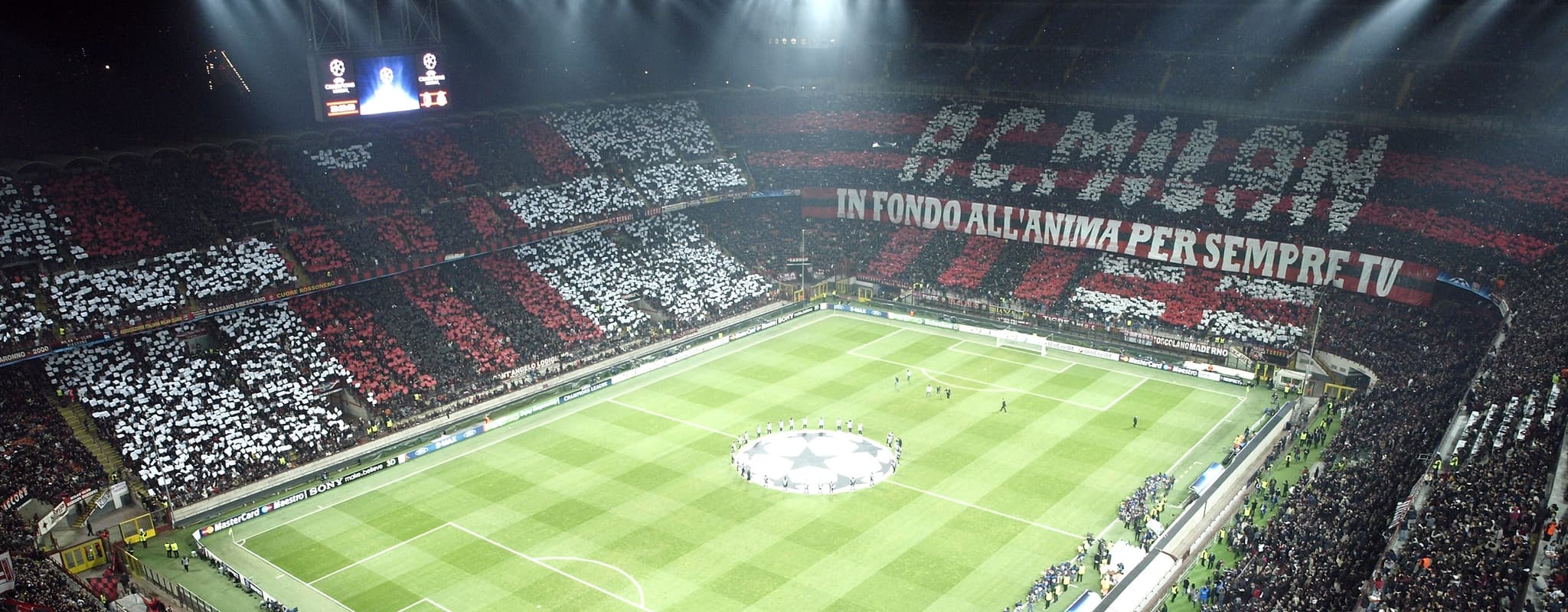 Italian Serie A Football  - AC Milan FC Match Ticket at San Siro Stadium - main image