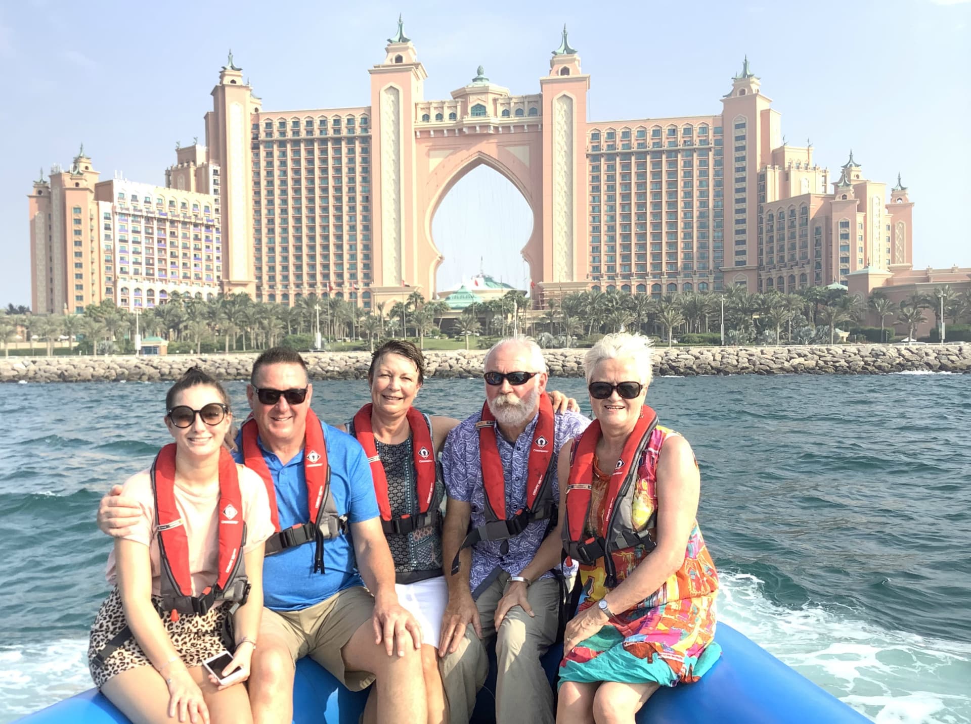 Sightseeing Speedboat Tour: Burj Al Arab, Jumeirah, and Atlantis - imagen principal