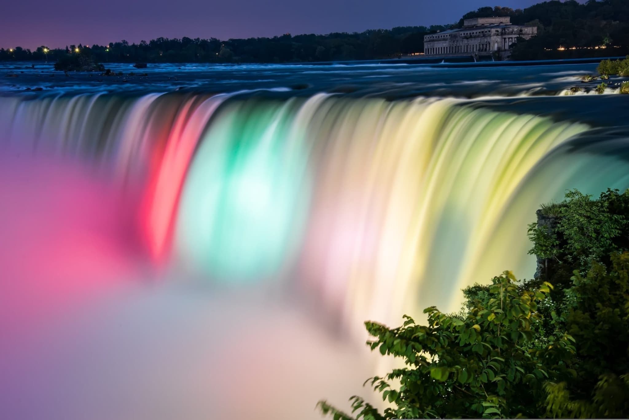 Niagara Falls USA: Night Illumination Tour & Optional Maid of the Mist - main image