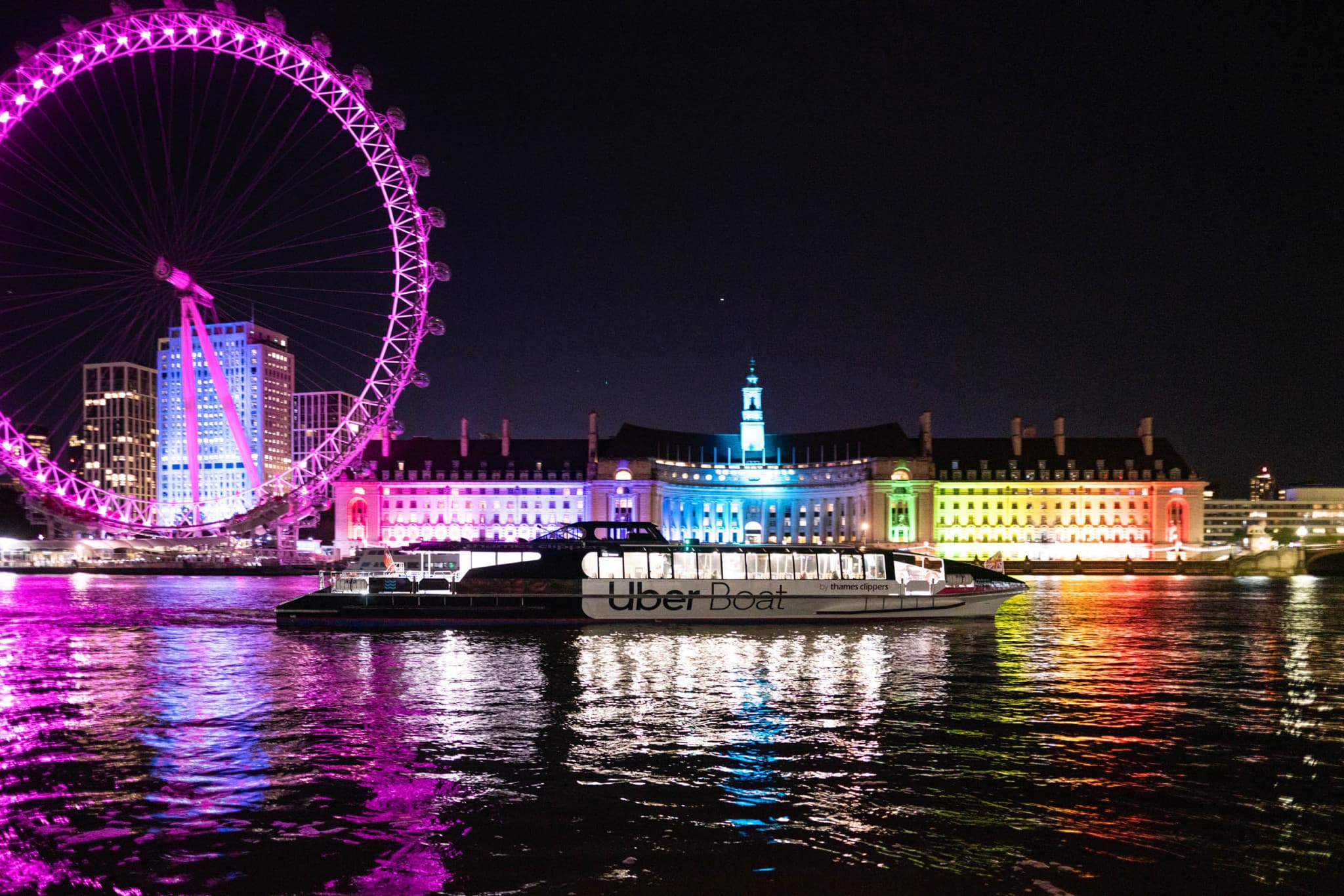 River Thames Sightseeing Hop-on Hop-off Boat Unlimited Pass by Uber Boat Thames Clippers - image 3