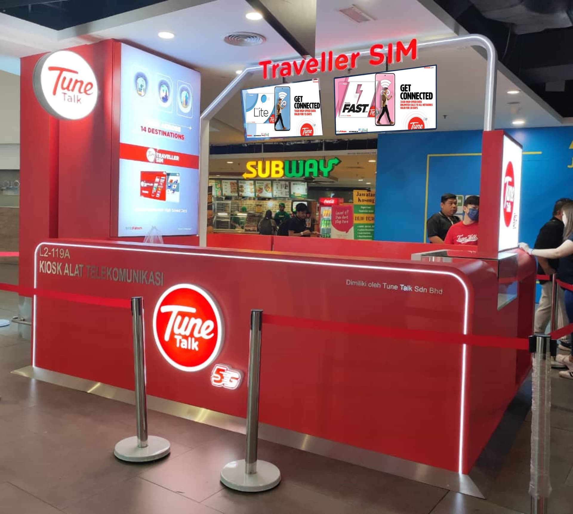 Tarjeta SIM 5G de Malasia (recogida en el Aeropuerto Internacional de Kuala Lumpur, Terminal 2) - imagen 8