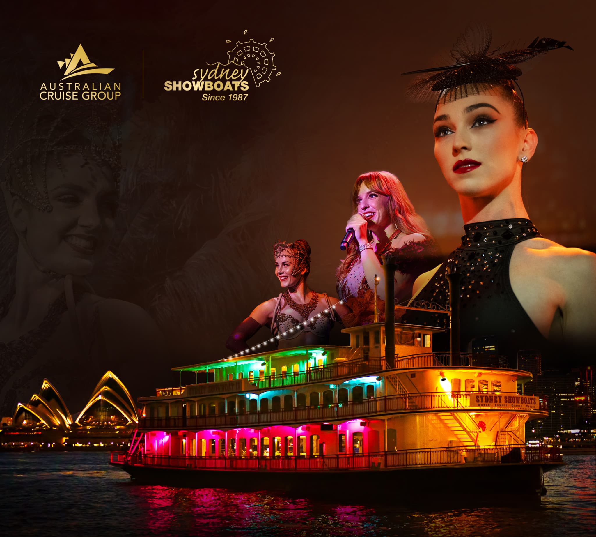 Sydney Harbour Showboat Dinner Cruise - main image